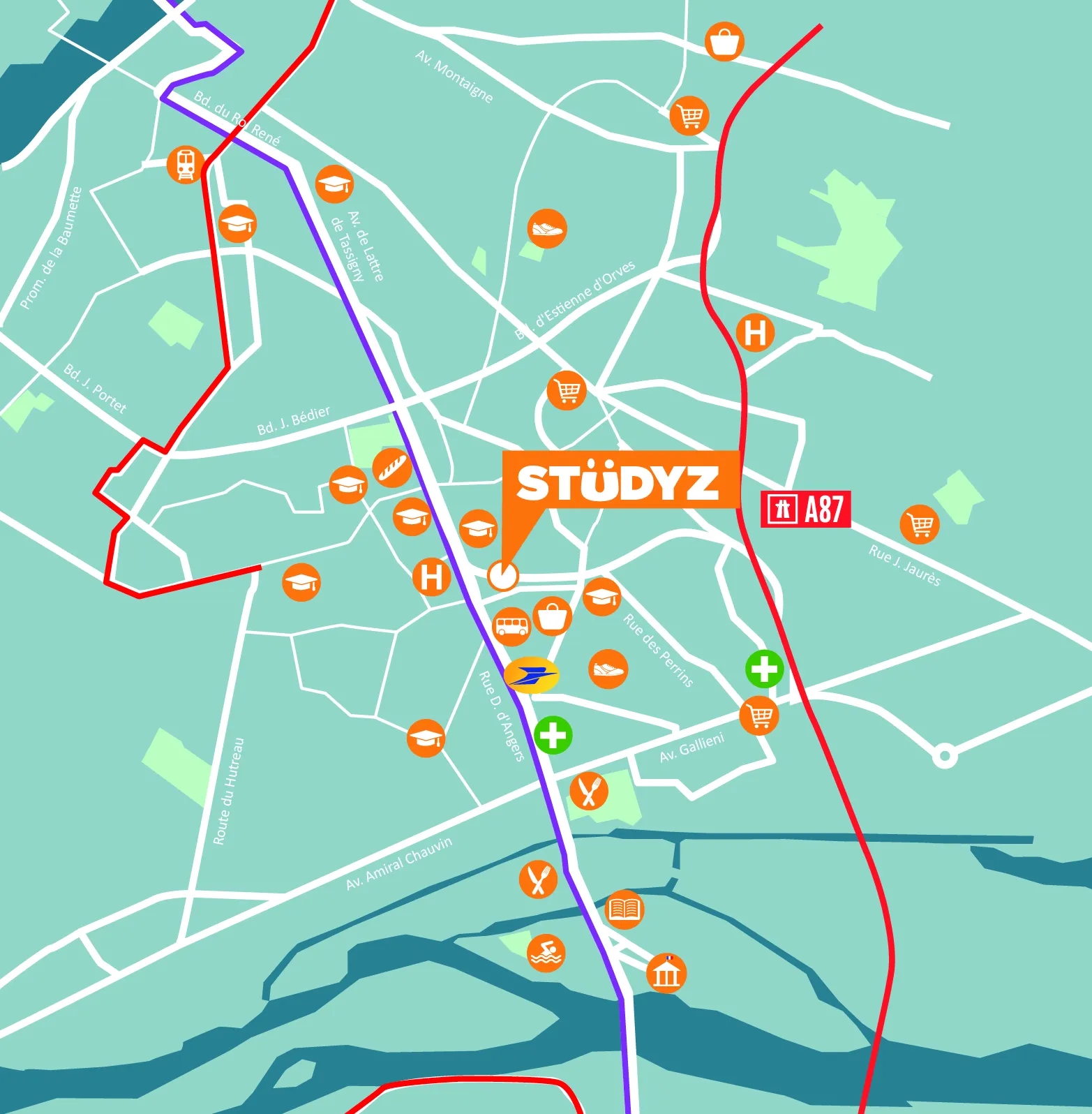 Angers – Les-Ponts-de-Cé